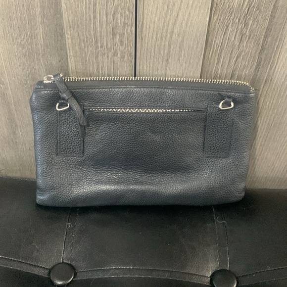 Brighton Black Leather Small Purse or Snap Clutch Without Shoulder Strap - Picture 3 of 13
